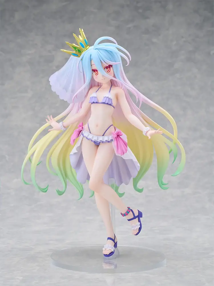 Figurine Shiro Ver. Swimsuit Dress de No Game No Life par FuRyu (Tenitol Tall)